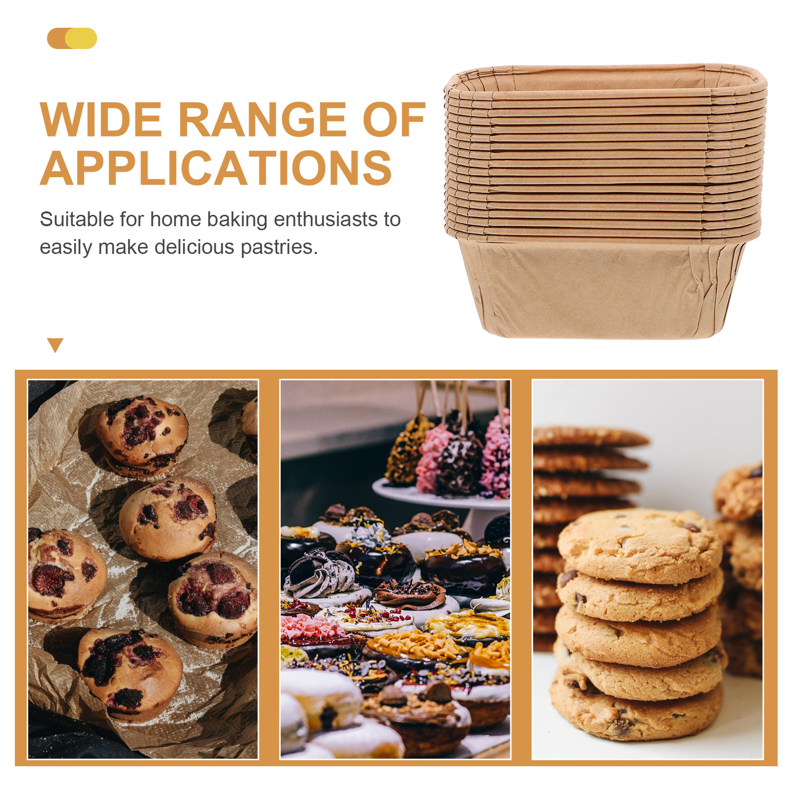 50Pcs Elegant Rustic Paper Cup - Plastic Cup 50Pcs recension och pris
