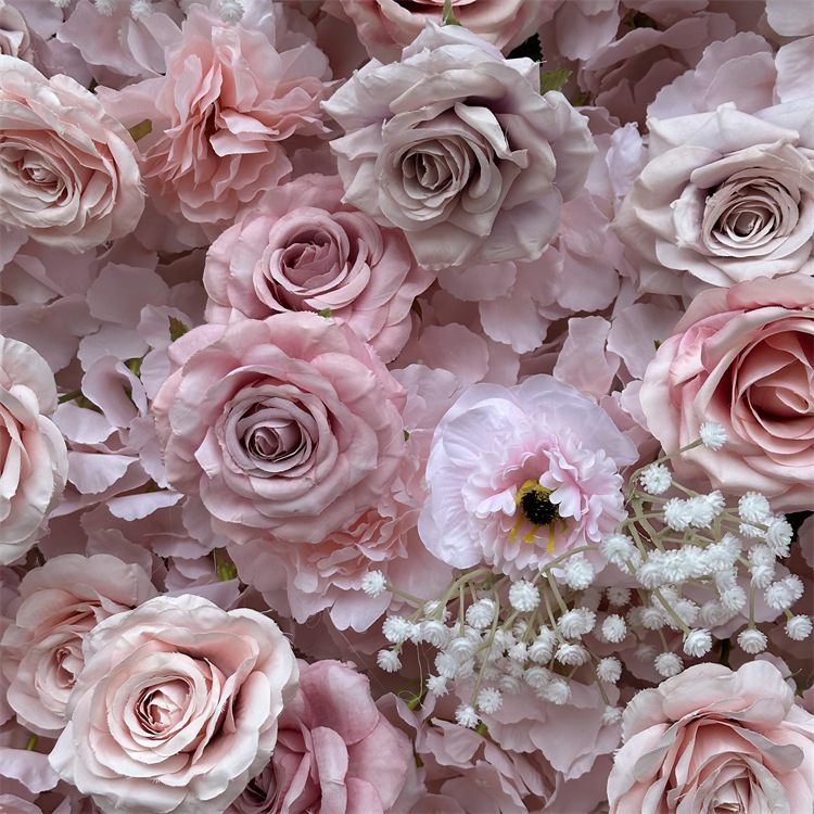 High Quality 8x8 Roll up Silk  - Flower Wall Panel recension och pris