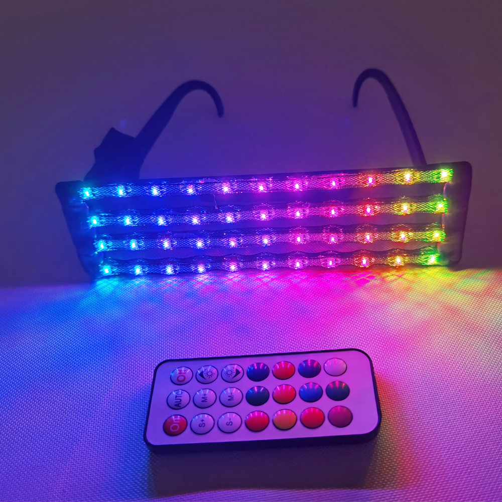 Fashion Glow Party Glasses Lig - Event Party Dj recension och pris