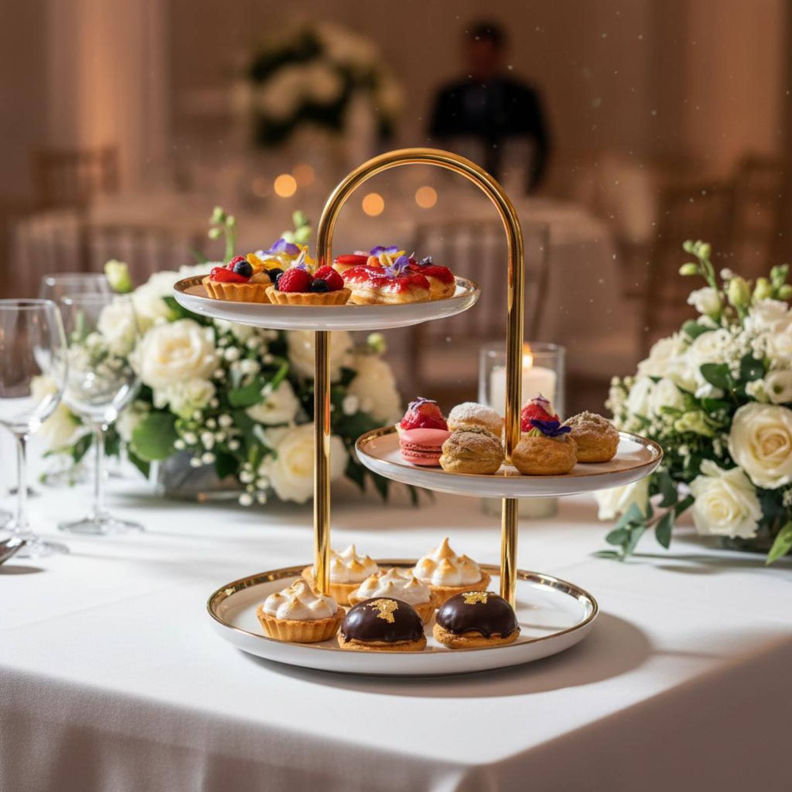 3-Tier Dessert Stand Multi-Tie - Cupcake Stand Tier recension och pris