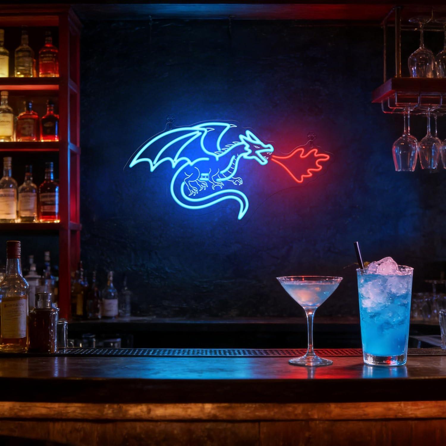 Dragon Neon Sign LED Dimmable  - Neon Sign Party recension och pris