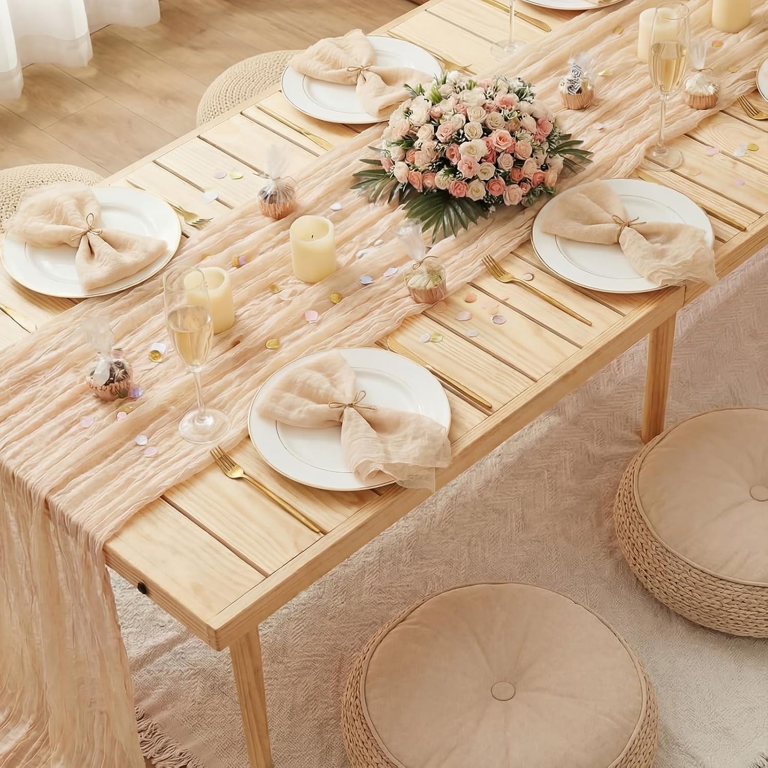 Folding Picnic Table Set With  - Napkin Folding Set recension och pris