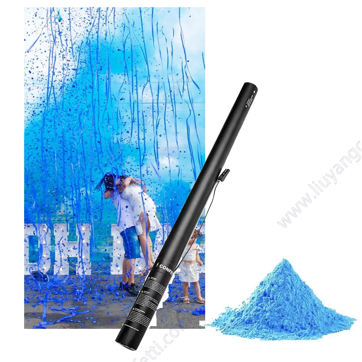 Stage Party Popper Spray Prop  - Confetti Cannon Tube recension och pris