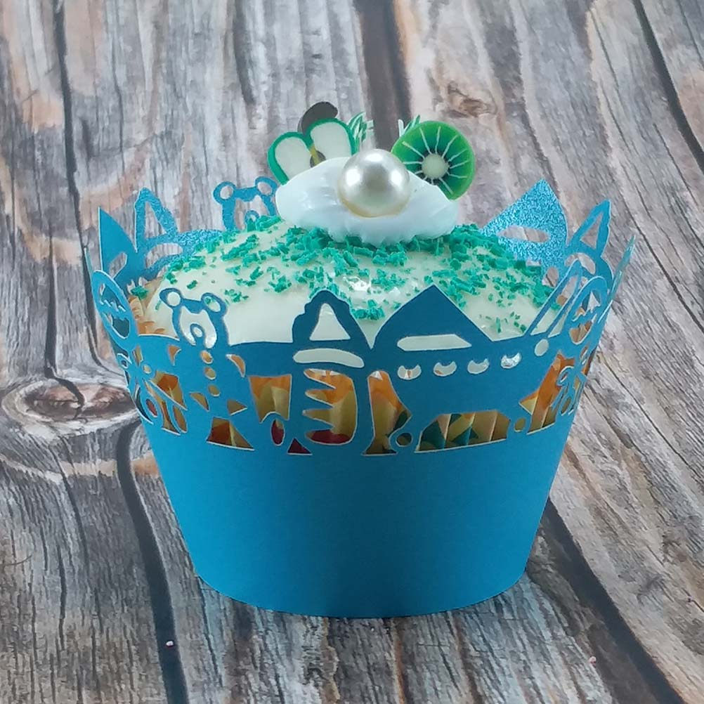 50pcs Carriage Cut Cupcake Wra - Plastic Cup 50Pcs recension och pris