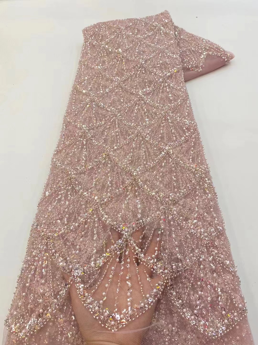 African Tulle Lace Fabric 2026 - Glitter Tablecloth recension och pris
