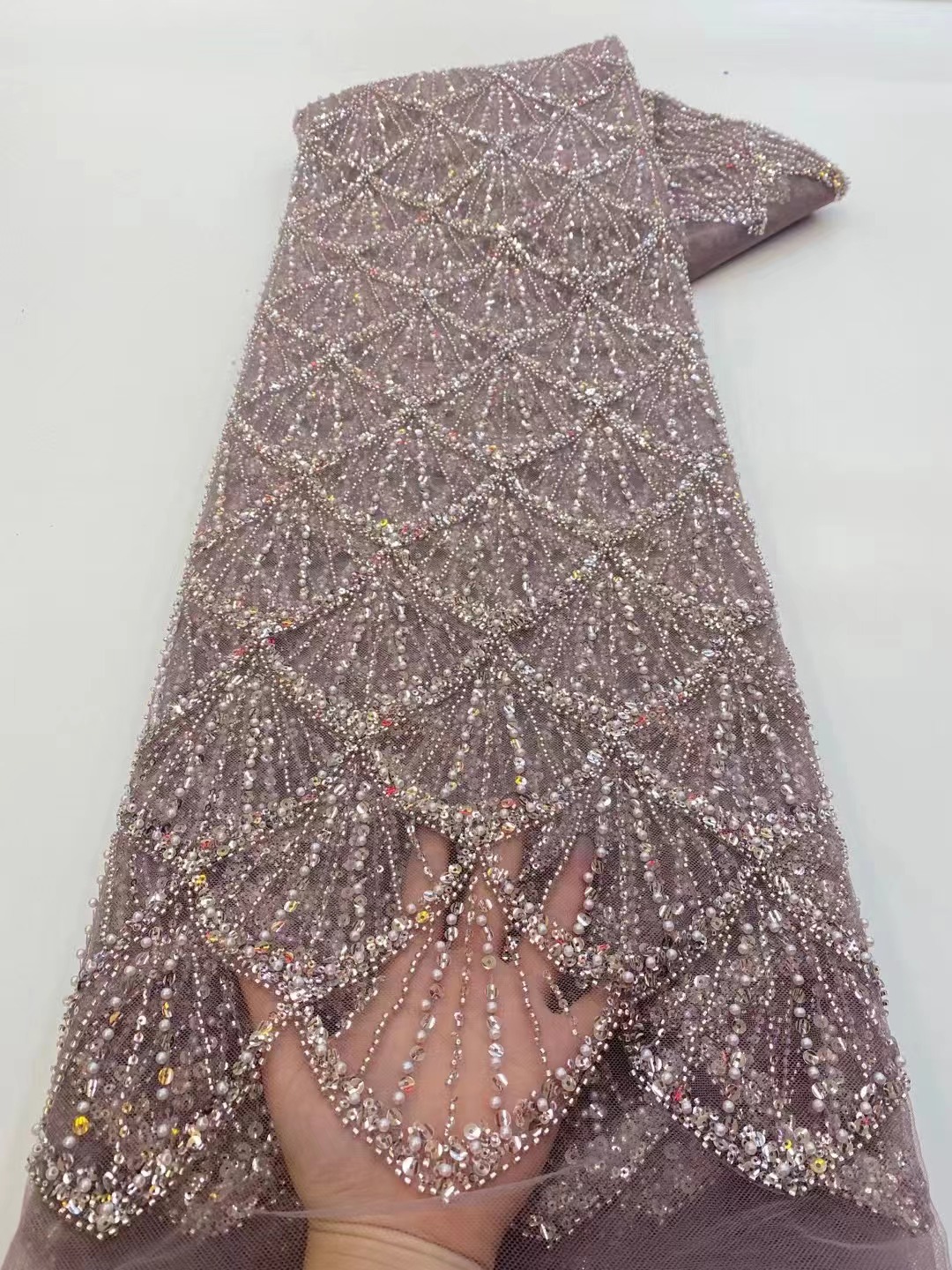 African Tulle Lace Fabric 2026 - Glitter Tablecloth recension och pris