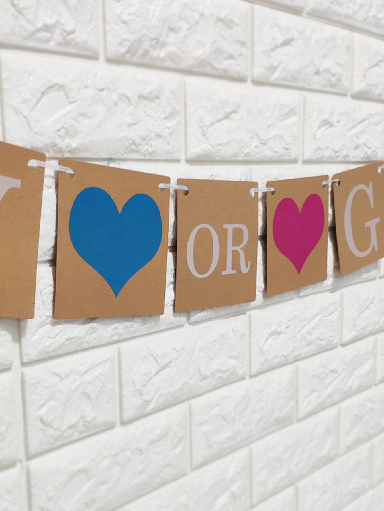 Paper Boy or Girl Banners Gend - Confetti Cannon Tube recension och pris