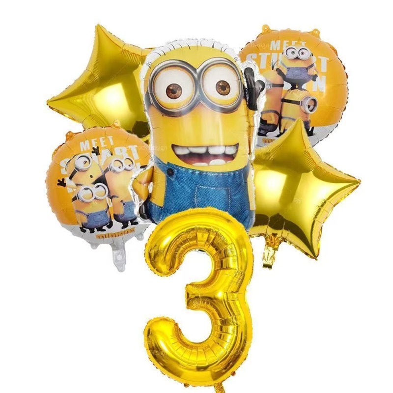 Cartoon Cute New Minions Theme - Event Supplies recension och pris