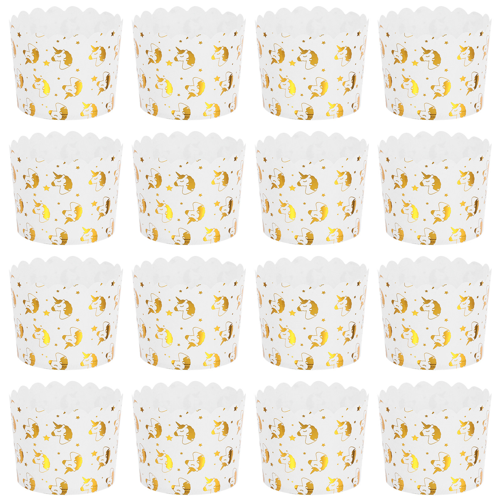 50Pcs Themed Disposable Cupcak - Plastic Cup 50Pcs recension och pris