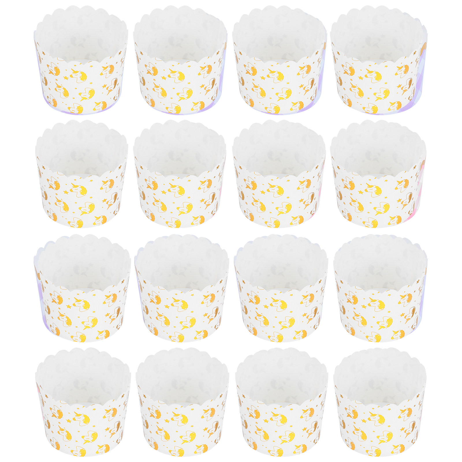 50Pcs Themed Disposable Cupcak - Plastic Cup 50Pcs recension och pris
