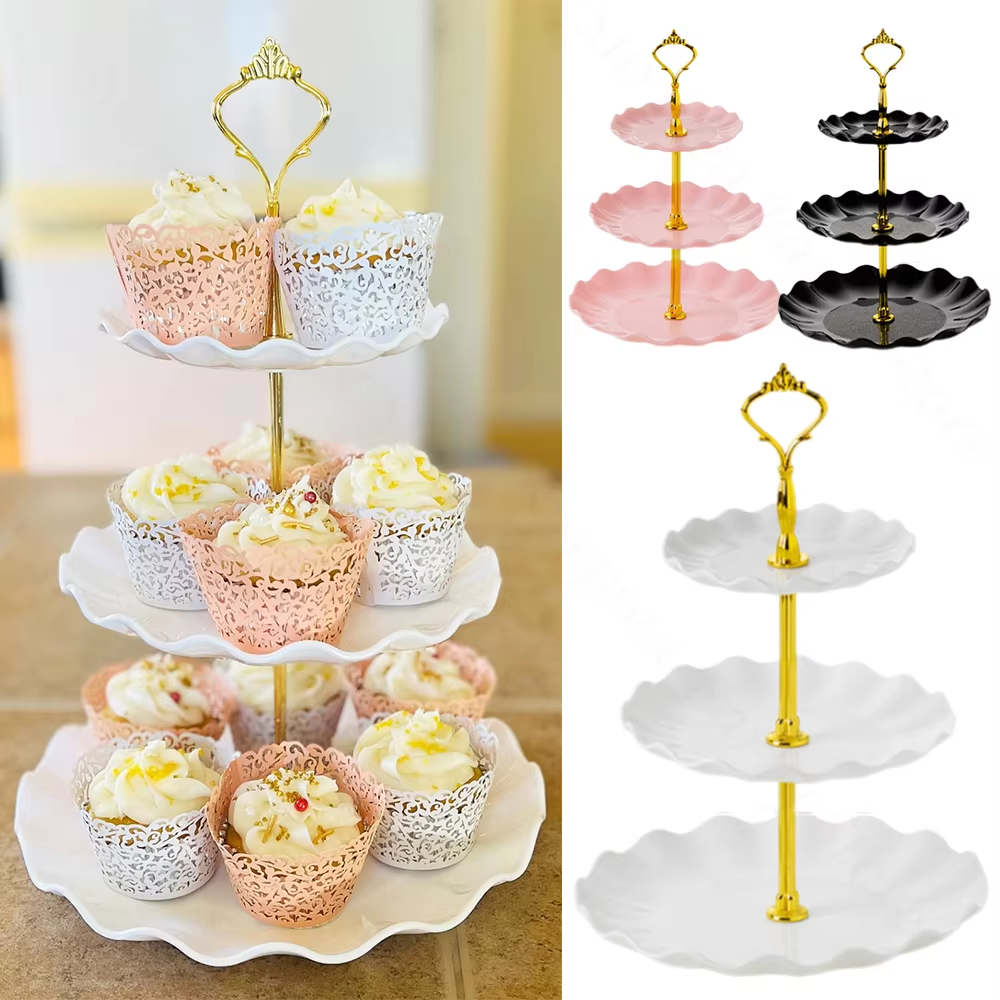 3 Tier Dessert Cupcake Stand W - Cupcake Stand Tier recension och pris