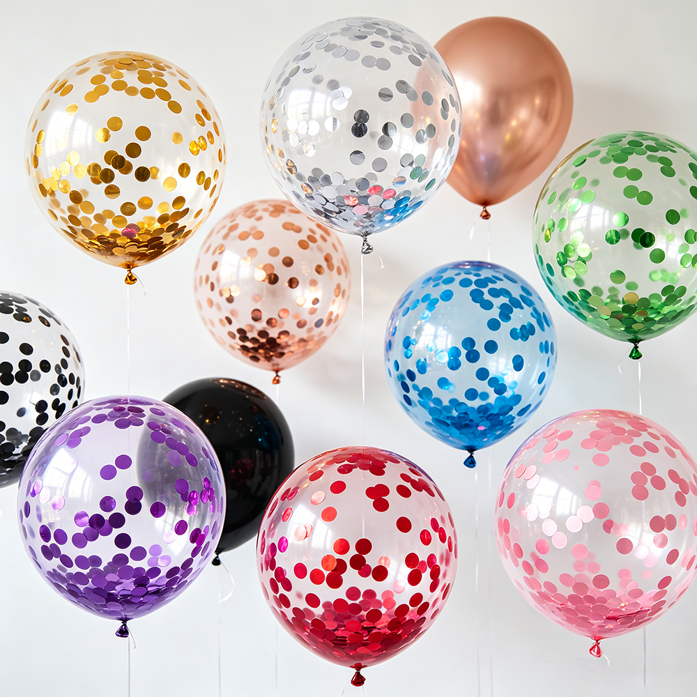 1.5cm Round Aluminum Foil Conf - Confetti Cannon Tube recension och pris