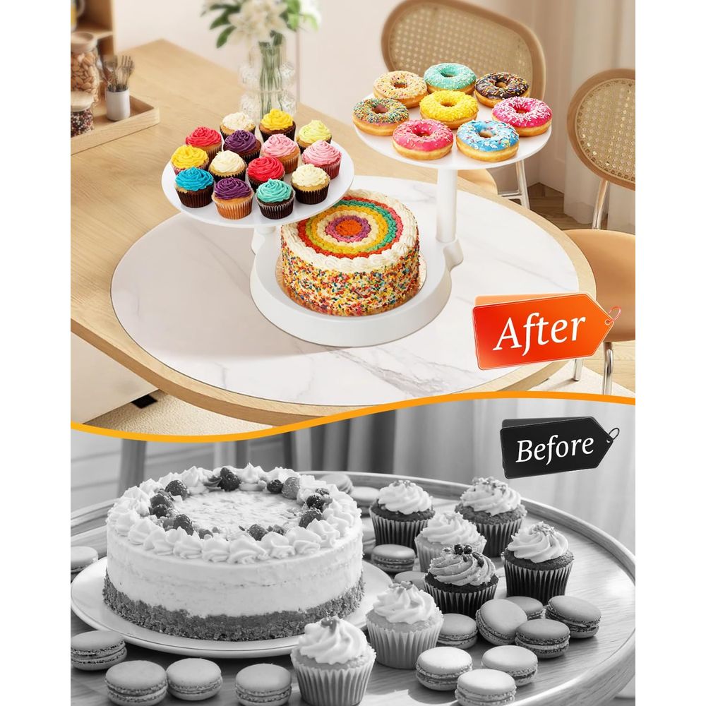 3-Tier Plastic Cupcake Stand,  - Cupcake Stand Tier recension och pris