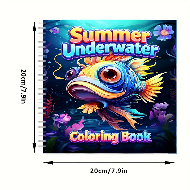Summer Underwater Coloring Boo - Event Supplies recension och pris