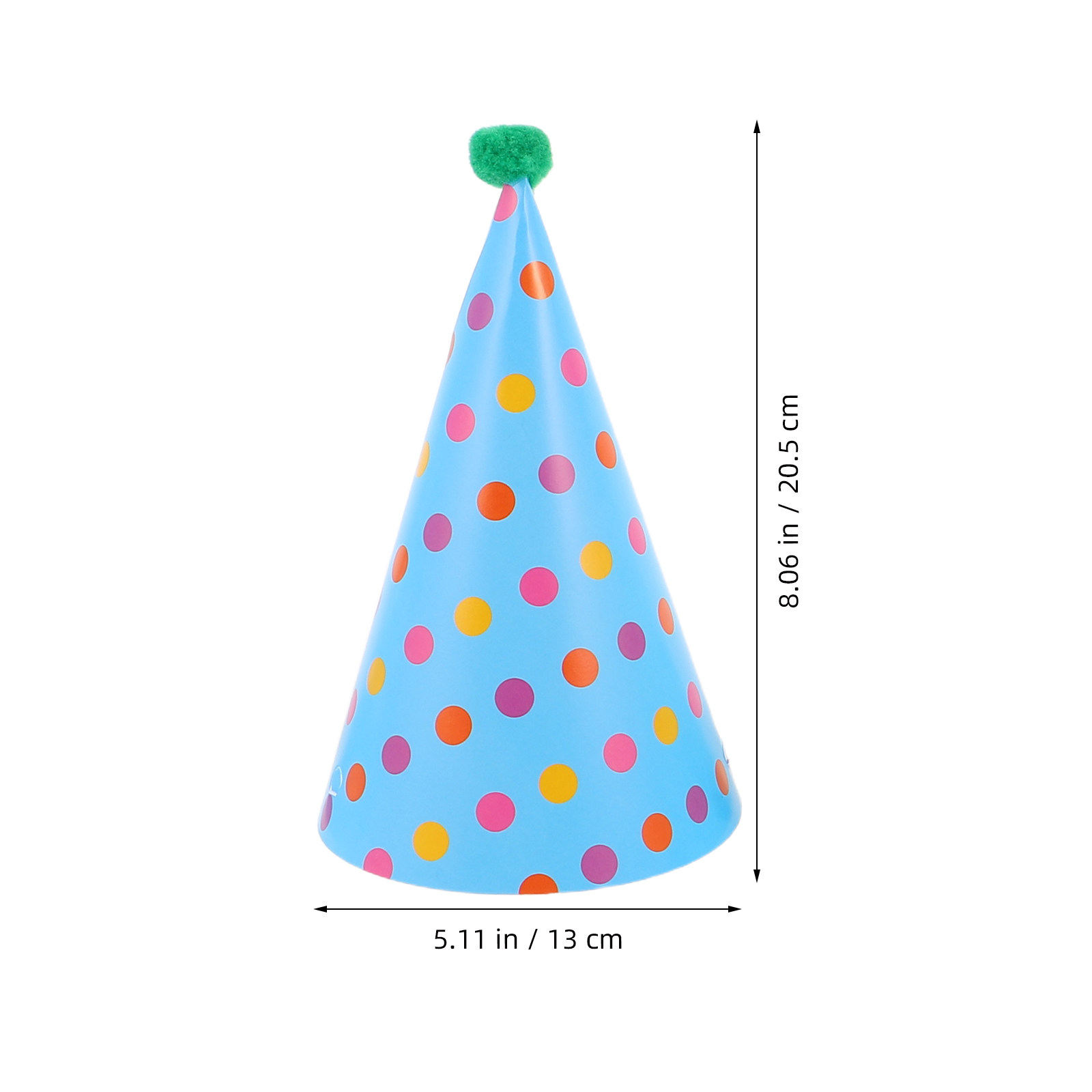 12Pcs Birthday Hats Paper Cone - Party Hat Cone recension och pris