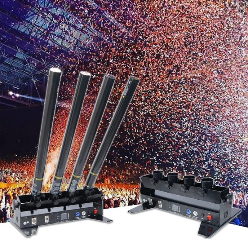 4-Tube Electric Confetti Blast - Confetti Cannon Tube recension och pris