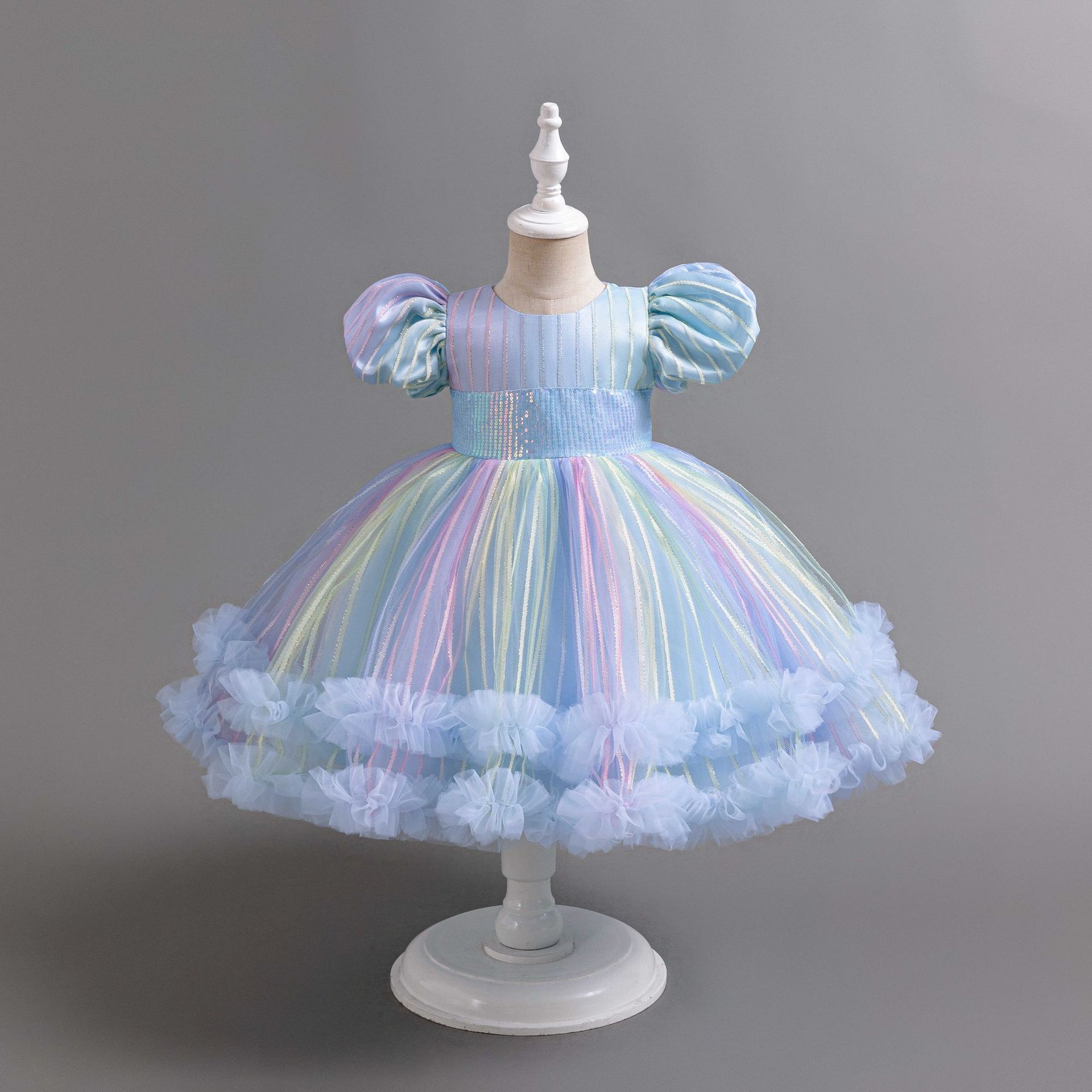 New Kids Dress Ball Gown Child - Glitter Tablecloth recension och pris