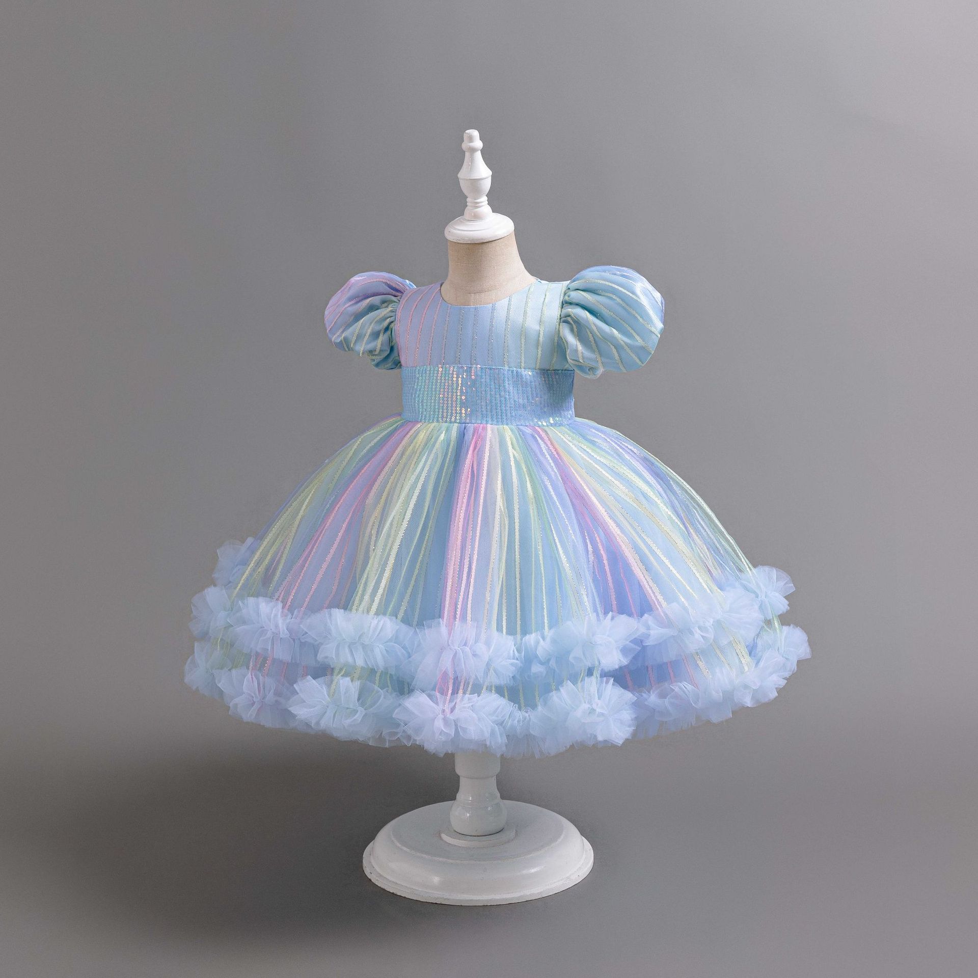 New Kids Dress Ball Gown Child - Glitter Tablecloth recension och pris