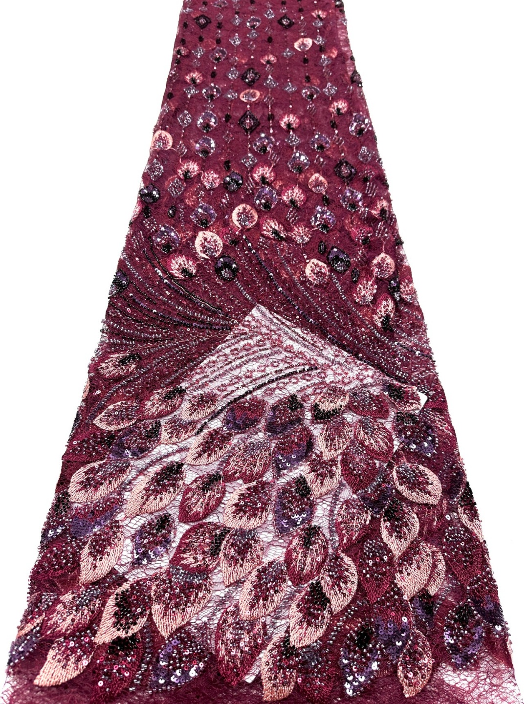 5 Yard Luxury African Fabric f - Glitter Tablecloth recension och pris