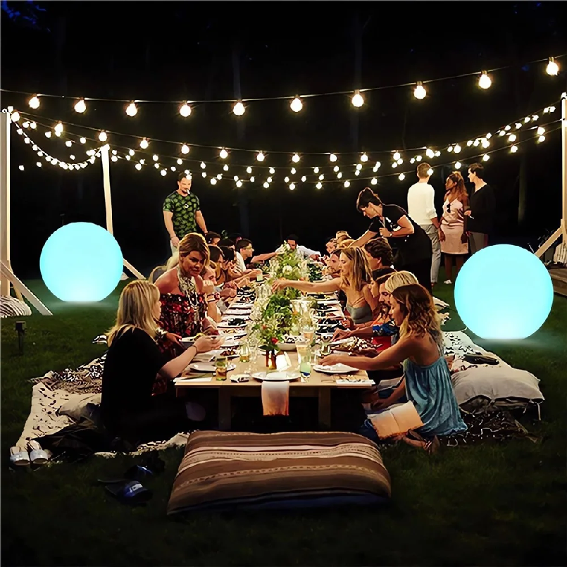 1pc 40CM Solar Powered Floatin - Led Balloon Light recension och pris